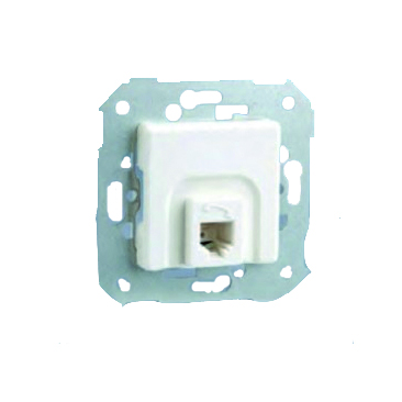 SIMON 270 Presa singola R-TV + SAT in titanio 20000486-096