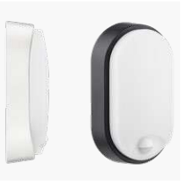 LYOPRO 11310 APLIC COSMOS OVALAT SENSOR BL/NG 14W 1400lm CCT IP65