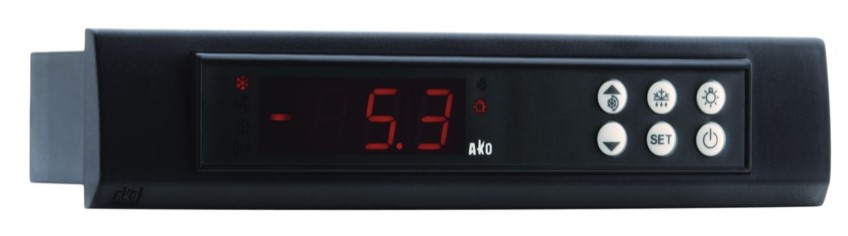 AKO AKO-10123 TERMOSTAT DIGITAL FRONTAL LARGO 2 RELÉS 220V AKO-10123