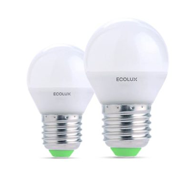 ECOLUX EC-2993 BOMBETA LED E27 ESFERICA 8W 6000K