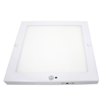 ECOLUX EC-4557 DOWN. CORE SUP.QUADRAT 18W 6000K BLANC AMB SENSOR DE PRESENCIA