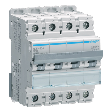 HAGER NDN450A MAGNETOTERMIC 4P 50A (D)