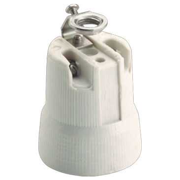 SOLERA 678A PORTALAMPADES E-27 PORCELLANA 4A 250V AMB SOPORT