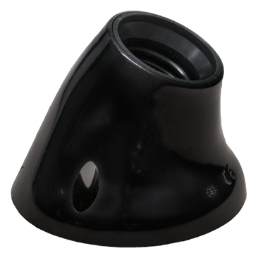 SOLERA 6510N PORTALAMPADES E27 SUP. 4A 250 ZOCAL CORBAT NEGRE