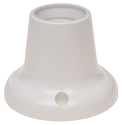 SOLERA 6511 PORTALAMPADES E27 SUP. 4A 250 ZOCAL RECTE BLANC