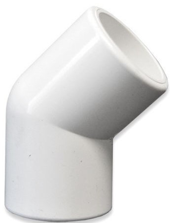 VECAMCO 2039IB1045 COLZE PVC 20 45º BLANC