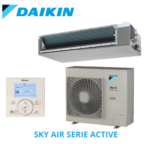 DAIKIN ADEAS-71A DAIKIN A/C SPLIT CONDUCTOS SERIE ACTIVE model ADEAS-71A
(ARXM71R9 + ADEA71A + MANDO BRC1E53