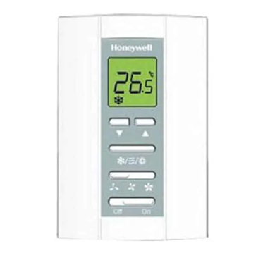 HONEYWELL T6812A1000 TERMOSTAT DIGITAL PER FANCOIL HONEYWELL 2 TUBS