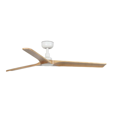 FARO 33810 VENTILADOR SOSTRE DECORATIU HEYWOOD BLANC+PI 132 DIAM.