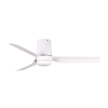 FARO 33832 VENTILADOR SOSTRE DECORATIU MINI PUNT TUB S 3 PALES BLANC 900 DIAM.