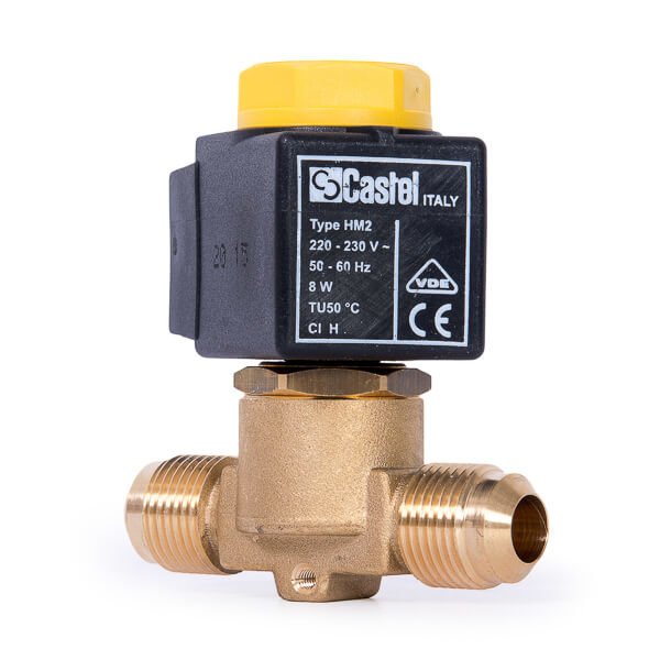 CASTEL 1064/3S VALVULA SOLENOIDE   3/8" ROSCAR