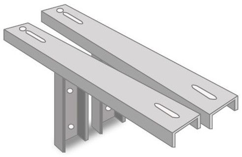 VECAMCO 259990C165 SUPORT REPISA O FINESTRA 500 C-165