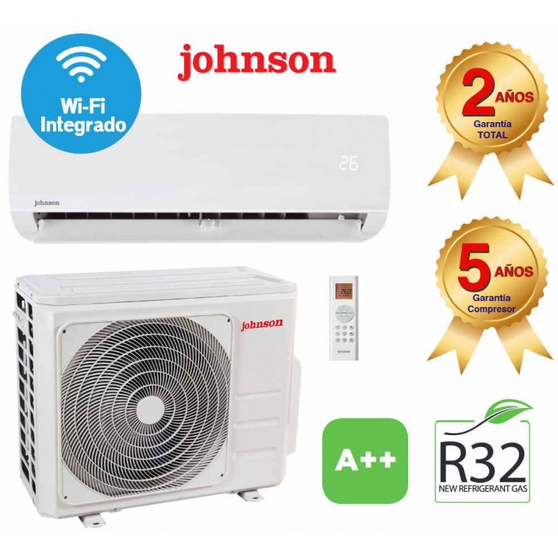 JOHNSON TEIDE35K JOHNSON A/C SPLIT DE PARET 1x1 Mod. TEIDE35K 3.4 Kw.